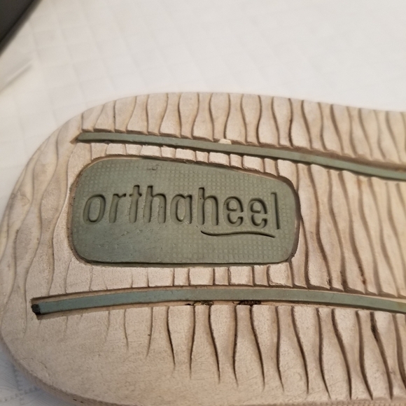 Orthoheel Unisex Wave White Blue Sandals Mens 7 Womens 8 - Picture 3 of 7